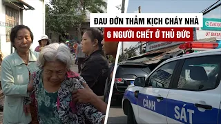 Nước mắt đau đớn trong thảm kịch cháy nhà 6 người chết gần vòng xoay Mỹ Thủy