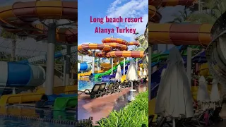 Luna park and aqua park in Long beach resort and spa Turkey #antalya #alanya  #longbeachresort