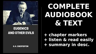 Eugenics and Other Evils 🎧 By G. K. Chesterton. FULL Audiobook