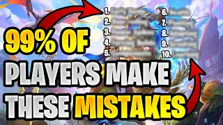 10 GAME LOSING Mistakes That 99% of TFT Players Make in Set 10 | TFT Guide