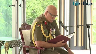 President Konrote appointed as Colonel of the Regiment of the 1st FIR