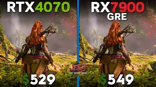 RTX 4070 vs RX 7900 GRE | Tested in 17 games