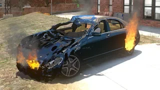 GTA 4 Crash Testing Real Car Mods #2