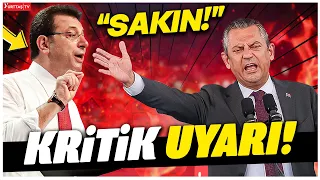 Özgür Özel'den Ekrem İmamoğlu'na Kritik Uyarı! "Sakın!"