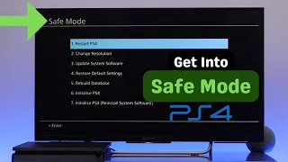 How to Safe Mode On PS4!