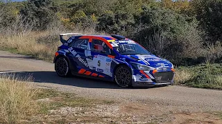 12ème rallye du bas-vivarais 2022 moderne (ES1 et 3), big shows and mistakes