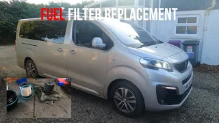 Peugeot Traveller 2.0 HDI - Fuel Filter Change