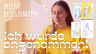 Meine Bewerbung für das Studium✨Kommunikationsdesign✨ in Berlin | Mappe + HA