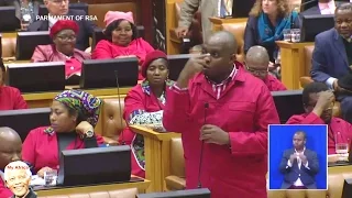 EFF Calls Minister Des van Rooyen Useless FUNNY