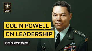 Colin Powell Shares Wisdom on Leadership