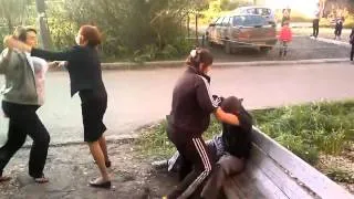 Russian drunken-brawlрусские пьяницы-драка