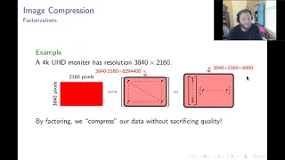 Singular Value Decomposition: Part 1/5 "Image Compression"