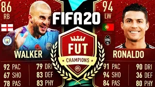 RED PICK TOP SI WALKOUT BRAZILIAN PSG - FUT CHAMPIONS REWARDS - FIFA 20!