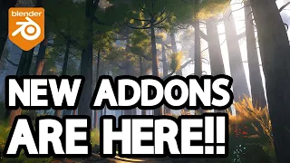 7 New Blender addons & updates You Probably Missed
