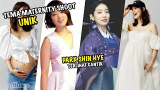 Terlihat Anggun !! Maternity Shoot PARK SHIN HYE Tuai Pujian Bersama 7 Artis Korea Lainnya