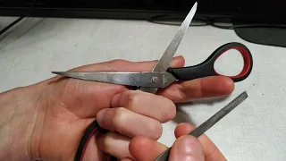 Как наточить ножницы дома - быстро и просто