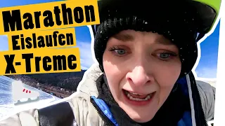 Challenge: Bewältige einen Marathon auf Eis in 5 Stunden || Das schaffst du nie!