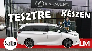 Luxus minibuszt valaki? - Lexus LM 350h