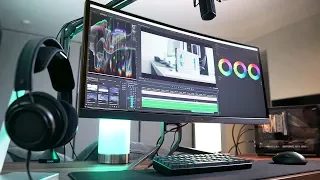My Ultrawide Gaming & Editing Setup! (2018)