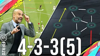 FIFA 20 - Best Tactics For Tiki-Taka (TACTICS) for the 433(5)/False 9