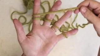 Как вязать на пальцах