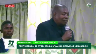 TATA KIMBANGU YE NSIKU=KU-NSI KIA 27 AVRIL 2024 (22 KINTOMBO 103) L’ALLIANCE SINAÏ ( EXODE 20:1-17)