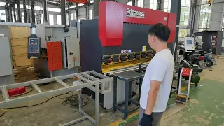Automatic feeding Metal plate Steel U Channel profile cnc bending machine press brake