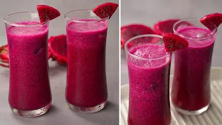 Dragon Fruit Juice Recipe | How To Make Dragon Fruit Juice | Yummy