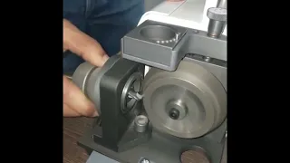 How to resharpen drill using EASYMECH 3-20 mm drill Resharpening machine @DevjeetMandalMechmatrix