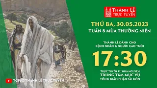 Thánh lễ trực tuyến 17:30: THỨ BA TUẦN 8 THƯỜNG NIÊN | NGÀY 30-5-2023 | TRUNG TÂM MỤC VỤ TGPSG