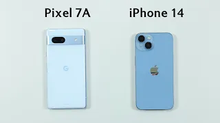 iPhone 14 vs Google Pixel 7A | SPEED TEST