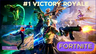 Intel Core I3-12100F + GTX 1660 Super | Fortnite chapter 5 season 2 - Victory Royale #1