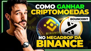 MEGADROP BINANCE - O QUE É E COMO GANHAR CRIPTOMOEDAS DE GRAÇA (BOUNCEBIT BB) - PASSO A PASSO