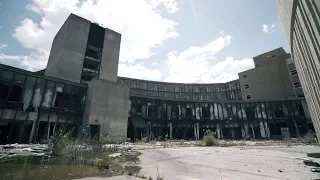 Almost Busted Exploring a Huge Abandoned Hospital