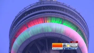How the CN Tower light show works
