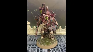 Speed Painting Death Guard (and other grimy minis)