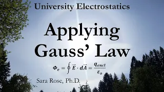 Applying Gauss' Law to Calculate Electric Fields (Calculus-Based Electrostatics)