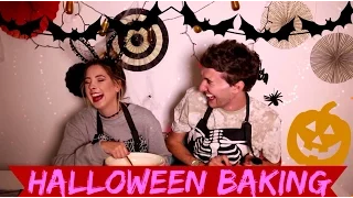 HALLOWEEN BAKING WITH ZOE || MARK FERRIS