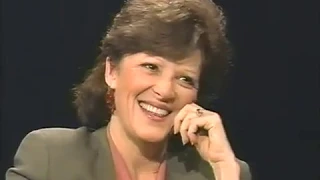 Linda Lavin on Charlie Rose promoting "Room For Two" (1992)