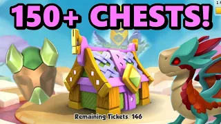 Opening 150 DIVINE CHESTS! Castle Event Level 4 Continued! - DML #1676