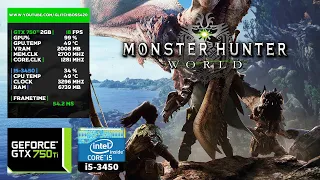 Monster Hunter World - Iceborne | GTX 750Ti 2GB + i5-3450 + 8GB RAM