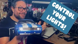 How to control your RC Car LED Lights! Cheap and quick!