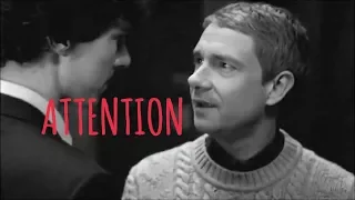 Johnlock - attention (BBC Sherlock)