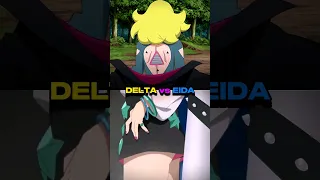 DELTA vs EIDA [Who is the Strongest?] #shorts