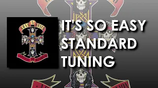 It's So Easy - Standard Tuning - Guns n' Roses