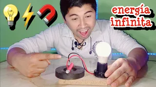 como hacer energía infinita con imanes ¿será verdad?⚡💡🧲 infinite energy with magnets.