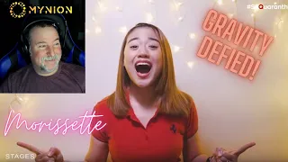 Morissette - Defying Gravity (Idina Menzel, Wicked) LIVE Stages Sessions | American Gamer Reaction