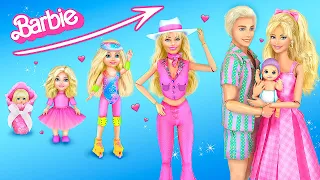 Barbie crescendo! 32 bonecas DIY