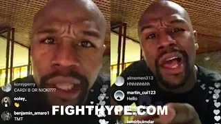 MAYWEATHER REVEALS COMEBACK OFFER, FIGHTING IN UFC; POPPIN MAD SH*T: "THERE'S ONLY ONE GOAT...ME"