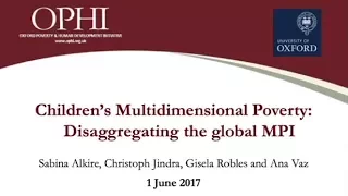 Children's Multidimensional Poverty